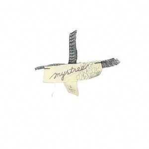 Mystree Elegant Cream and Gray Blouse